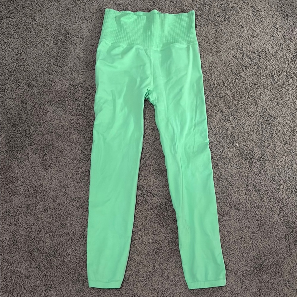 Free People Movement Mint Green Kids Leggings